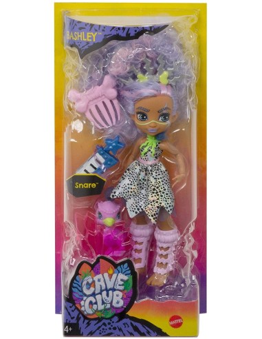 Cave Club doll Bashley with puppy TOYGNL82/GTH04 Mattel | Futurartshop.com