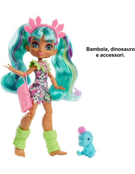 Cave Club Bambola Rockelle con cucciolo TOYGNL82/GWT25 Mattel | Futurartshop.com