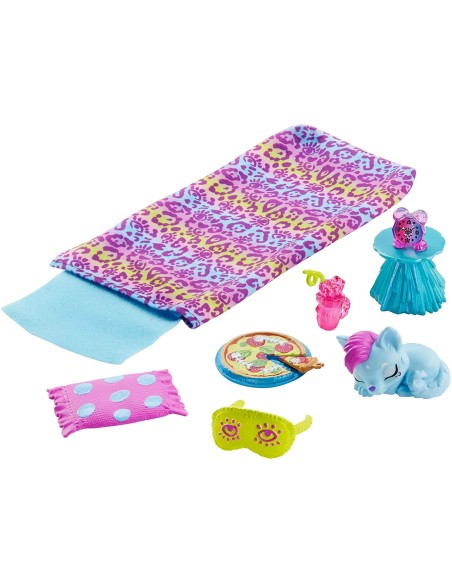 Cave Club Tella PlaySet Pigiama Party preistorico TOYGNL94/GTH06 Mattel | Futurartshop.com