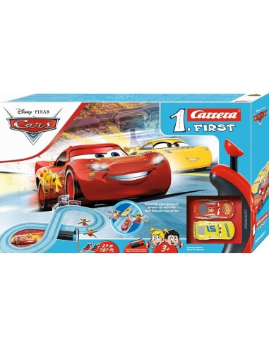 Cars Pista Race of friends con 2 auto STA20063037 Carrera go | Futurartshop.com