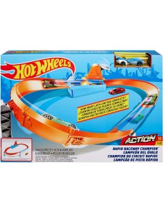 Champion de Vitesse sur Piste d'Action Hot Wheels TOYGBF81/GJM75 Mattel- Futurartshop.com