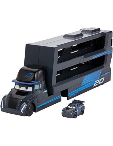 Disney Cars Mini Racers Gale Beaufort trasportatore con auto TOYGNW33/GNW35 Mattel | Futurartshop.com