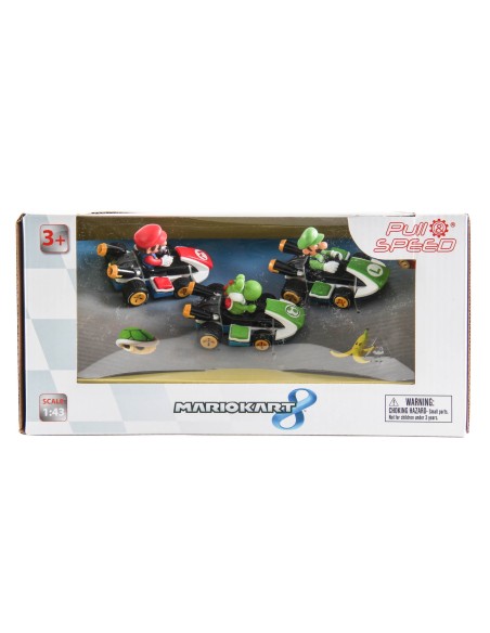 Super Mario Kart 8 - Confezione 3 Kart STA15813010 Carrera go | Futurartshop.com