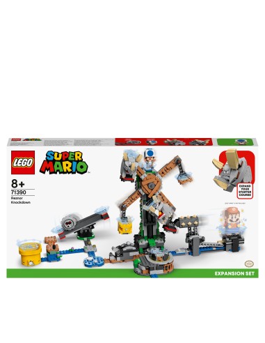 Lego Super Mario 71390 - L'abbattimento dei Reznor LEG6332721 Lego | Futurartshop.com