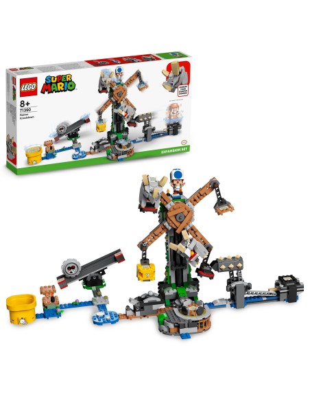 Lego Super Mario 71390 - L'abbattimento dei Reznor LEG6332721 Lego | Futurartshop.com