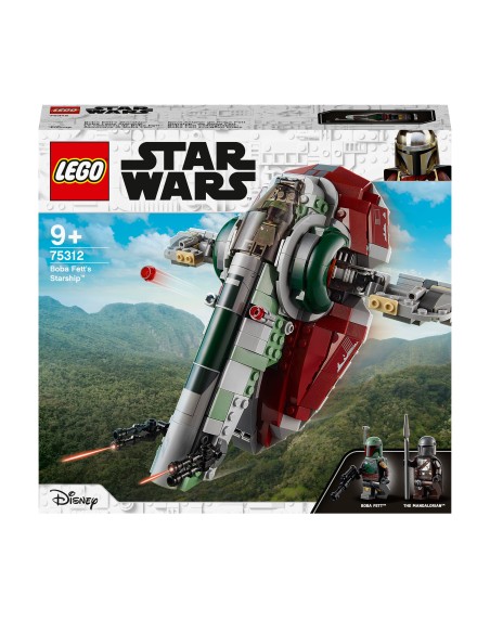 Lego Star Wars 75312-Boba fett's spaceship LEG6333000 Lego | Futurartshop.com