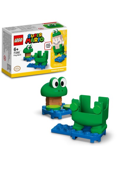 Lego Super Mario 71392 - Mario rana Power up pack LEG6332727 Lego | Futurartshop.com