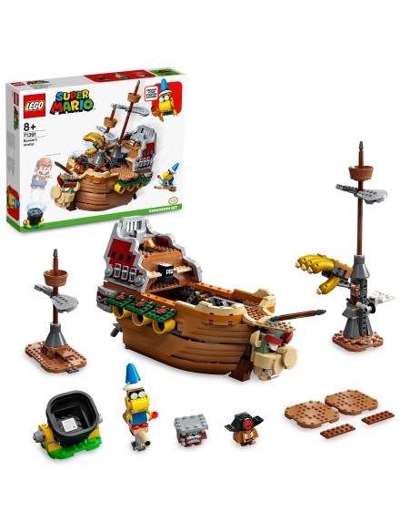 Lego Super Mario 71391-bowser's flying sailboat LEG6332723 Lego | Futurartshop.com