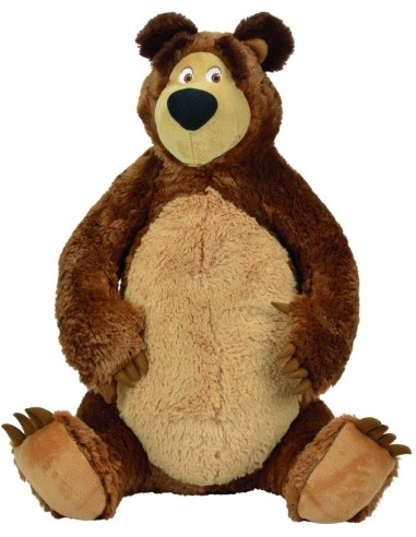 Masha and the bear-teddy bear sitting cm.50 SIM109309894 Simba Toys | Futurartshop.com
