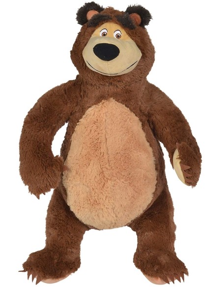 Masha and the bear-teddy bear sitting cm.50 SIM109309894 Simba Toys | Futurartshop.com