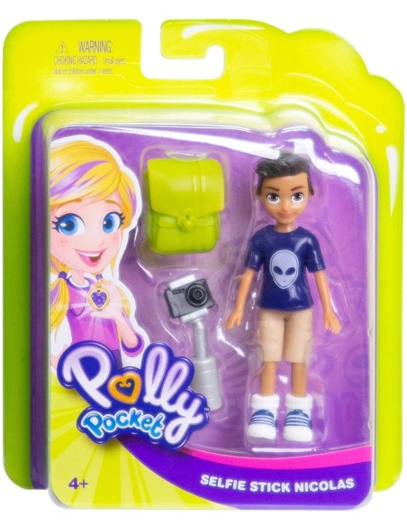 Polly Pocket - Selfie stick Nicolas TOYFTP67/FTP72 Mattel | Futurartshop.com