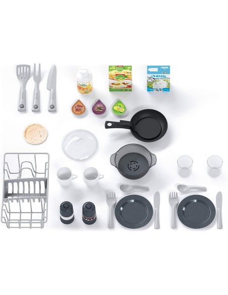 Tefal Kitchen Studio bubble blue with 28 accessories SIM7600311043 Simba Toys | Futurartshop.com
