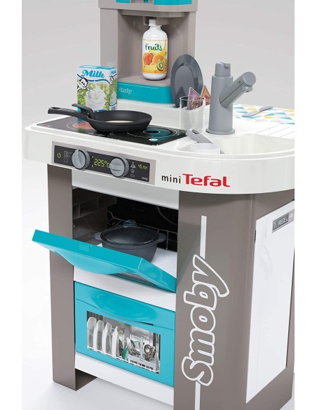 Tefal Kitchen Studio bubble blue with 28 accessories SIM7600311043 Simba Toys | Futurartshop.com