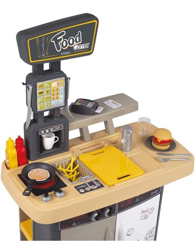 Food Corner Restaurant with 29 accessories SIM7600310910 Simba Toys | Futurartshop.com