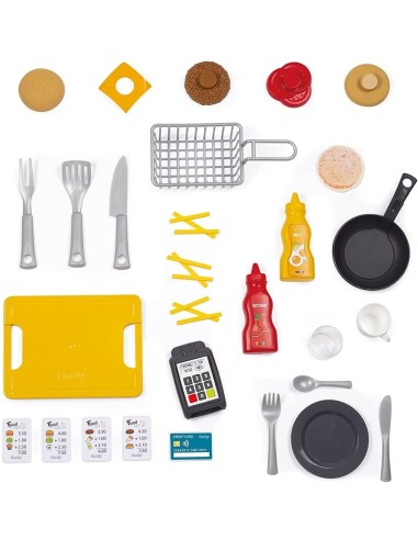 Food Corner Restaurant con 29 accessori SIM7600310910 Simba Toys | Futurartshop.com