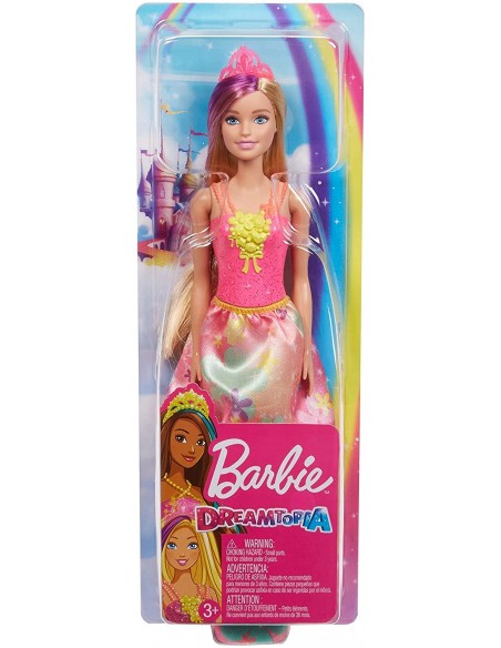 Barbie Dreamtopia Bambola Bionda con meches viola FICGJK12/GJK13 Mattel-Futurartshop.com