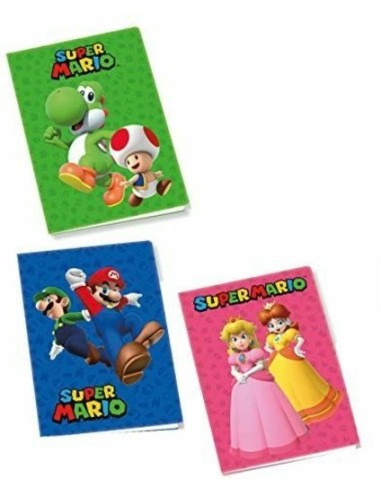 Super Mario e amici Quadernone rigo Q PAN65044 Panini | Futurartshop.com