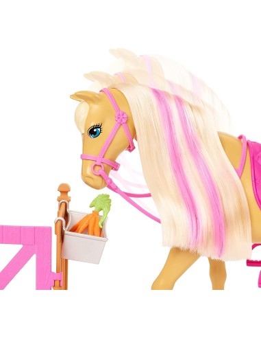 Barbie new Ranch Playset with doll and 2 horses MATGXV77 Mattel | Futurartshop.com