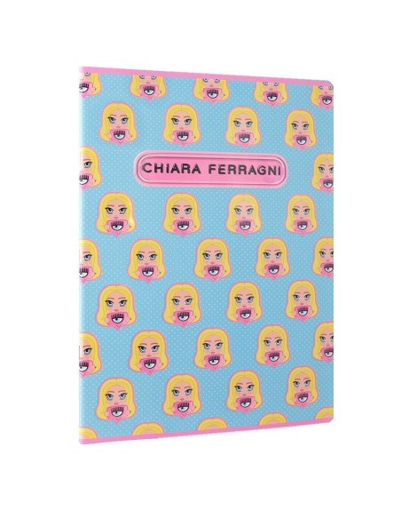 Notebook rigo 5mm Chiara Ferragni PIG02311205M Pigna | Futurartshop.com