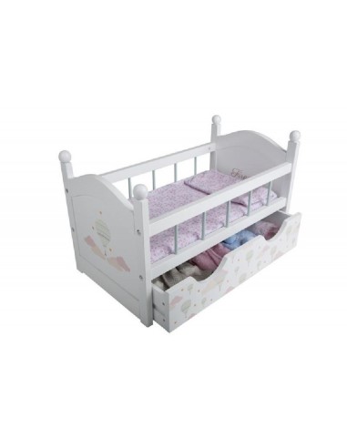 Arias-my wooden crib with chest of drawers GIOPOS200064 Giochi Preziosi | Futurartshop.com