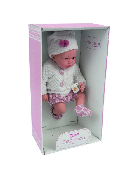 Arias-sweet Bebe doll with pink and cream outfit sounds GIOPOS190033 Giochi Preziosi | Futurartshop.com