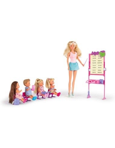 Steffi Love a Scuola con 4 alunni SIM105730472002 Simba Toys | Futurartshop.com