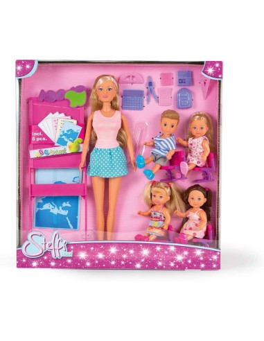 Steffi Love a Scuola con 4 alunni SIM105730472002 Simba Toys | Futurartshop.com