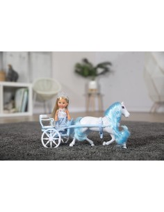 Evi Love Ice Carriage-princess doll with carriage and horse SIM105733502 Simba Toys | Futurartshop.com 2