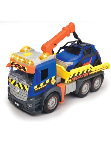 Dickie - Mercedes Action Truck Carro attrezzi con luci e suoni SIM203745016 Simba Toys | Futurartshop.com
