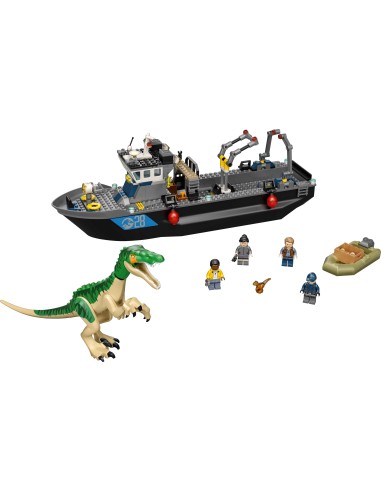 Lego Jurassic World 76942-Baryonyx Dinosaur Boat Escape LEG6360173 Lego | Futurartshop.com
