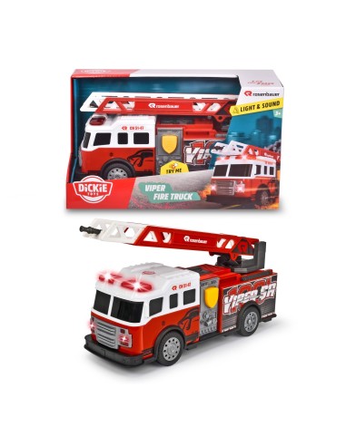 Dickie-fire truck viper fire truck with lights and sounds SIM203714019 Simba Toys | Futurartshop.com