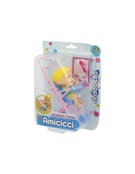 Cicciobello Amicicci passeggino più personaggio GIOCC018000 Giochi Preziosi | Futurartshop.com
