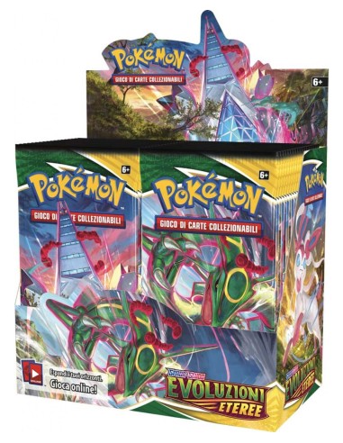 PokèMon Spada e Scudo Evoluzioni eteree Display 36 busti  Futurart | Futurartshop.com
