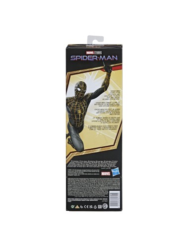 Marvel Spider - Man 3 movie Titan Hero series Black and gold HASF0233/F2438 Hasbro | Futurartshop.com
