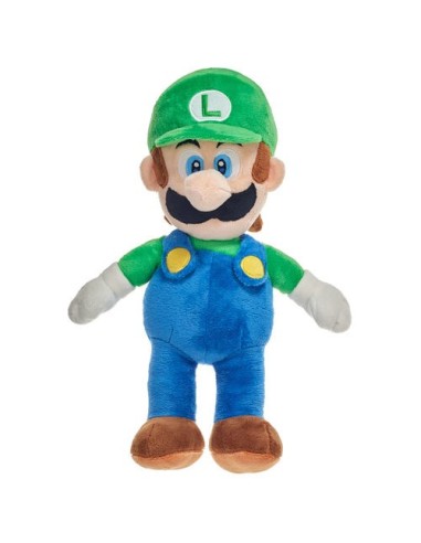 Super Mario-Plush Toy Luigi 30 Cm PTS05174-4 Gabbiano | Futurartshop.com