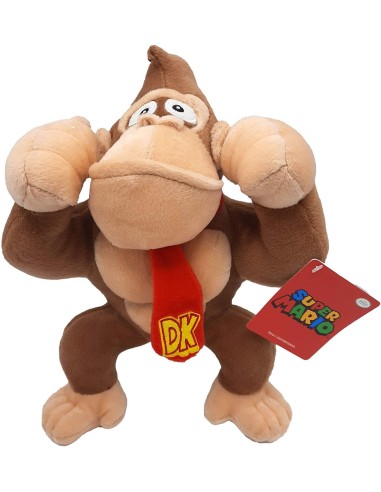Super Mario-Donkey kong plush toy 30cm PTS05174-2 Gabbiano | Futurartshop.com