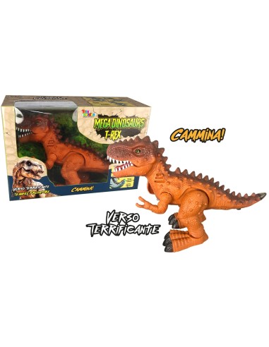 Mega Dinosaurus T-rex camminante con luci e suoni TOY27404 Toys Garden | Futurartshop.com