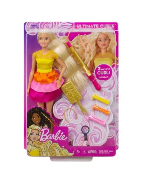 Perfect curly Barbie GER6597 MTCBK24 Mattel | Futurartshop.com