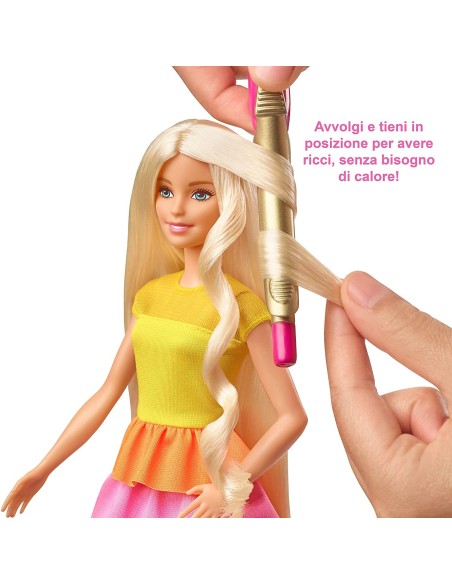 Perfect curly Barbie GER6597 MTCBK24 Mattel | Futurartshop.com