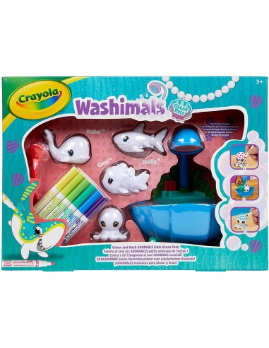Washimals Ocean Pets Set Lagoon CRA74-7454 Crayola | Futurartshop.com