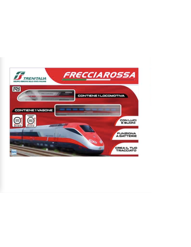Treno FrecciaRossa ETR 500 scala 1:43 TOY96100 Toys Garden | Futurartshop.com