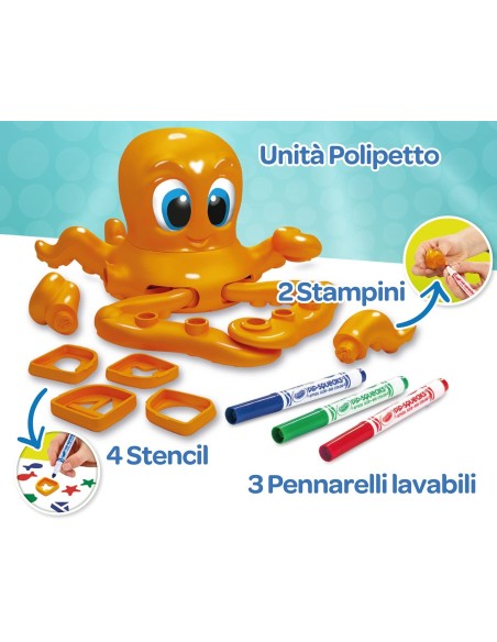 Oscar il polipo crea i tuoi mandala CRA92030040 Crayola | Futurartshop.com