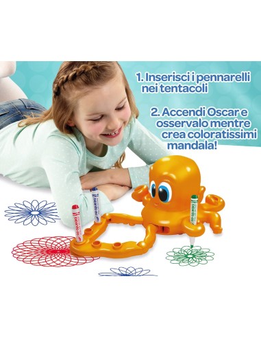 Oscar the octopus create your own mandalas CRA92030040 Crayola | Futurartshop.com