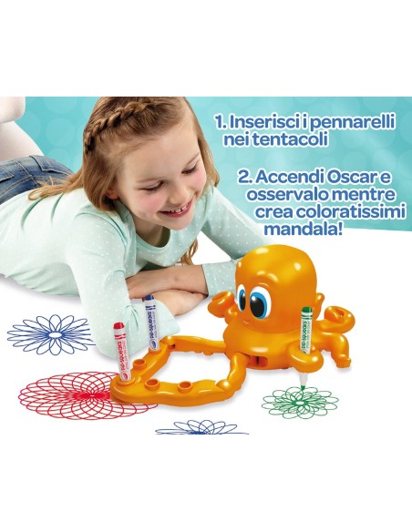 Oscar the octopus create your own mandalas CRA92030040 Crayola | Futurartshop.com