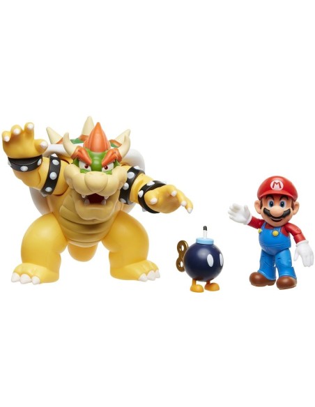 Super Mario - Set Mario vs Bowser FIC64512 Jakks Pacific | Futurartshop.com