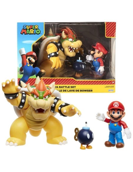 Super Mario - Set Mario vs Bowser FIC64512 Jakks Pacific | Futurartshop.com