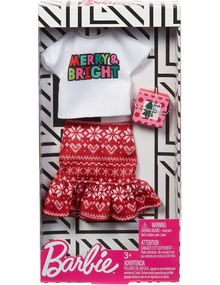 Barbie Completo natalizio OLTGGG48/GGG52 Mattel | Futurartshop.com