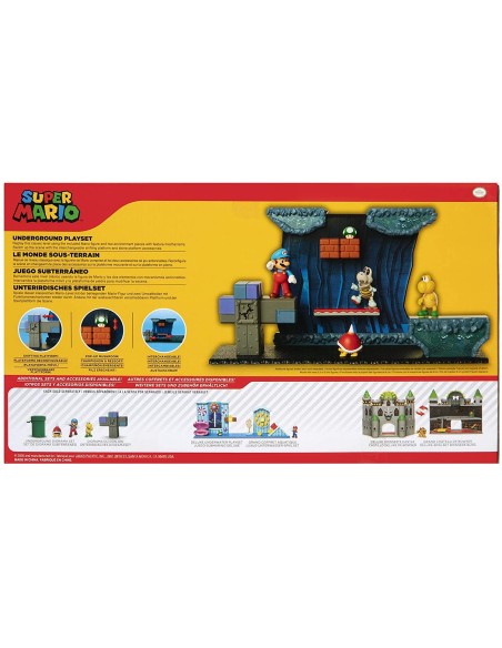 Super Mario - Playset Underground FIC40427 Jakks Pacific | Futurartshop.com