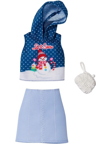 Barbie Christmas clothes hoodie style OLTGGG48/GGG50 Mattel | Futurartshop.com