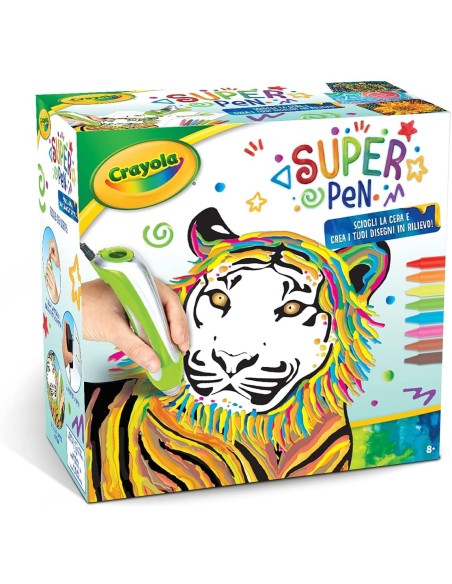 Super Pen Tigre CRA25-0395 Crayola | Futurartshop.com